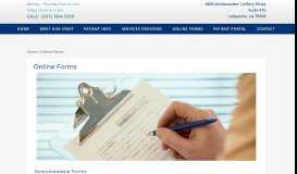 
							         Online Forms - Lafayette Internal Medicine Clinic | Best Internal ...								  
							    