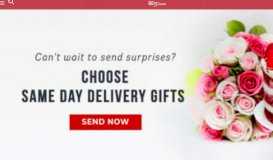 
							         Online Gifts Delivery India: Send Gifts to India, Buy Unique Gifts Online ...								  
							    