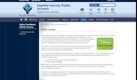
							         Online Gradebook Infinite Campus - Fayette County Public Schools								  
							    