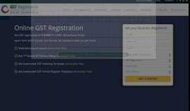 
							         Online GST Registration								  
							    