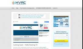 
							         Online HVAC Training — HVAC Training Solutions								  
							    