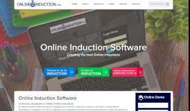 
							         Online Induction Software for Contractor & Employee Induction System								  
							    