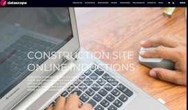 
							         Online Inductions specifically for the Construction ... - DataScope								  
							    