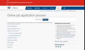 
							         Online job application process - Careers - About.usps.com								  
							    