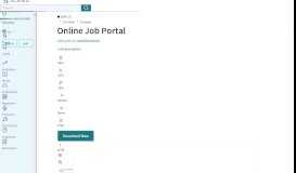 
							         Online Job Portal | World Wide Web (11K views) - Scribd								  
							    