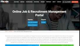 
							         Online Job & Recruitment Management Portal: Microsoft.NET ... - Flexsin								  
							    