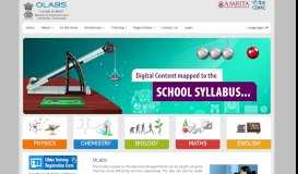 
							         Online Labs for schools - Developed by Amrita Vishwa Vidyapeetham ...								  
							    