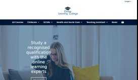 
							         Online Learning College								  
							    