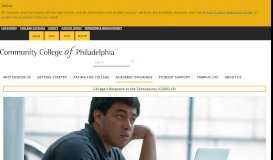 
							         Online Learning | Community College of Philadelphia								  
							    