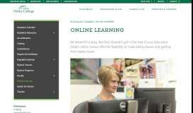 
							         Online Learning - Delta College								  
							    