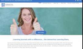 
							         Online Learning Journals with the Interactive Learning Diary								  
							    