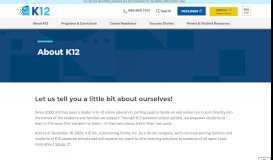 
							         Online Learning K–12 Education | K12 - K12.com								  
							    