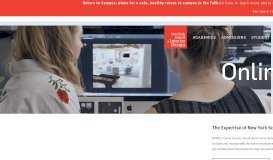 
							         Online Learning — New York School of Interior Design								  
							    