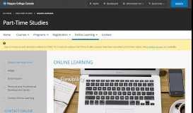 
							         Online Learning | Part-Time Studies | Niagara College								  
							    