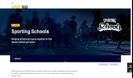 
							         Online Learning - Sporting Schools								  
							    
