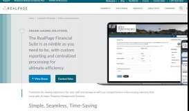 
							         Online Leasing Software for Multifamily Apartments | RealPage								  
							    