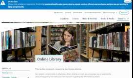 
							         Online Library | Surrey Libraries								  
							    