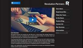 
							         Online Lockbox - Revolution Partners								  
							    