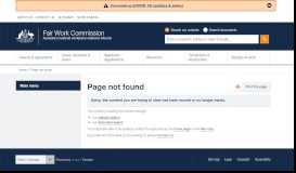 
							         Online Lodgment Service | FWC Main Site - Fair Work Commission								  
							    