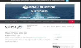 
							         Online login | Shippax								  
							    