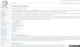 
							         Online marketplace - Wikipedia								  
							    