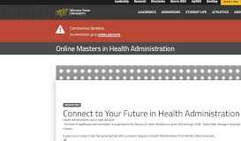 
							         Online Masters in Health Administration - Wichita State University								  
							    