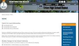 
							         Online Meal Payments - Huntington Beach Union High School District								  
							    