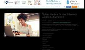
							         Online Medical School Interview Course ... - The Medic Portal								  
							    
