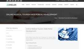 
							         Online Medical Tourism Web Portal ... - ANGLER Technologies								  
							    