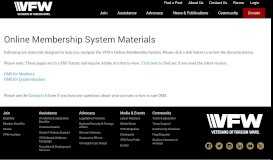 
							         Online Membership System Materials - VFW Online ...								  
							    