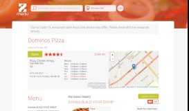 
							         Online Menu of Domino's Restaurant, Portales, New Mexico, 88130 ...								  
							    