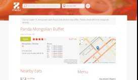 
							         Online Menu of Panda Mongolian Buffet Restaurant, Portales, New ...								  
							    