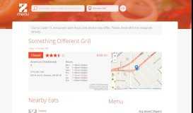
							         Online Menu of Something Different Grill Restaurant, Portales, New ...								  
							    