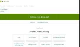 
							         Online & Mobile Banking | Regions								  
							    
