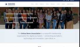 
							         Online News Association								  
							    