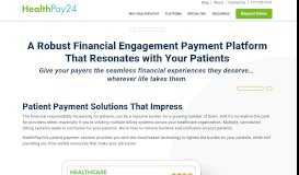 
							         Online Patient Payment Portal | Patient Self Service - HealthPay24								  
							    