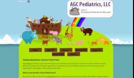 
							         Online Patient Portal at AGC Pediatrics in Calhoun, GA								  
							    