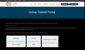 
							         Online Patient Portal – Flagler County Free Clinic								  
							    