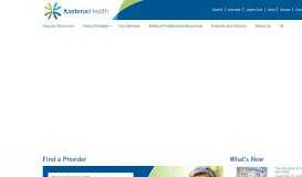 
							         Online Patient Portal: Hospital and Imaging Portal ... - Kootenai Health								  
							    