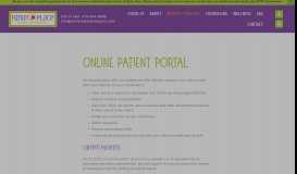 
							         Online Patient Portal — Parker Place | Children's Health & Wellness ...								  
							    