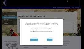 
							         Online Patient Resources - Suport Organizations ... - Celgene								  
							    