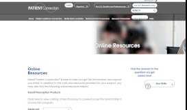 
							         Online Patient Resources & Websites | Sanofi Patient Connection™								  
							    