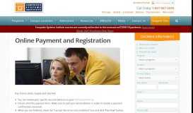 
							         Online Payment Registration | Computer Systems Institute								  
							    