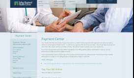 
							         Online Payment - Salina Regional Health Center								  
							    