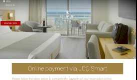 
							         Online Payment via JCC Smart								  
							    
