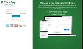 
							         Online Payments - ClickPay								  
							    