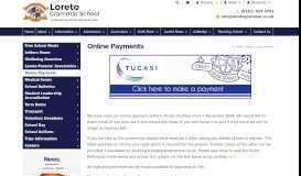 
							         Online Payments - Loreto Grammar School								  
							    