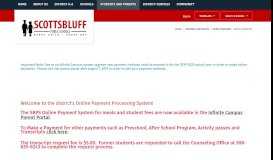 
							         Online Payments / Online Payments - Scottsbluff Public Schools								  
							    