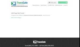 
							         Online Payments - TransGate Solutions								  
							    