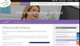 
							         Online Payroll & Pensions Portal | School, Academy & MAT | Strictly ...								  
							    